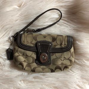 COACH wristlet